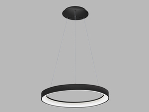 LED2 3273273DTW Závěsné svítidlo BELLA SLIM 58 P-Z, B DALI TW/PUSH TW 48W 2700K-4000K černá