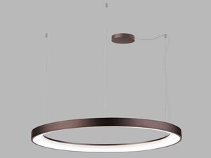 LED2 327358D BELLA SLIM 98 P-Z, CF DIM 80W 2CCT 3000K/4000K závěsné kávová