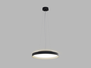 LED2 32748537ZBTW Závěsné svítidlo MOON 40 P/N-Z, BCH ZIGBEE TW 36W (30+6) 3000K-4000K černá/šampaň