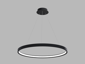 LED2 3275253D Závěsné svítidlo CIRO 80 P-Z, B DALI/PUSH DIM 60W 3000K/4000K černá