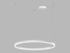LED2 3276271DTW Závěsné svítidlo CIRCLE 80 P-Z/ST, W DALI TW/PUSH TW 62W 2700K-4000K bílá