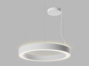 LED2 3276471D Závěsné svítidlo SATURN SLIM II 80 P/N-Z, W DALI/PUSH 80W (50+30) 2700K/3000K/4000K bílá