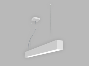 LED2 3314151D Závěsné svítidlo LINO II 90 P-Z, W PRISMA 24W DALI/PUSH DIM 3CCT 3000K/3500/4000K bílá