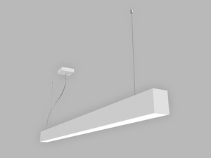 LED2 3314351D Závěsné svítidlo LINO II 150 P-Z, W PRISMA 49W DALI/PUSH DIM 3CCT 3000K/3500/4000K bílá