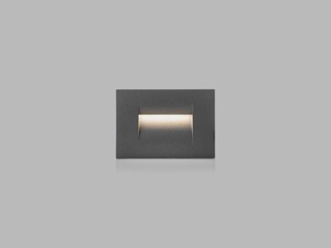 LED2 STEP IN S, A ZÁPUSTNÉ ANTRACITOVÉ IP54 5141434