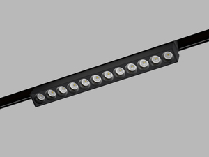 LED2 6480753DTW Lištové svítidlo MAGLASER II TILT, B DALI TW 12W 3000K-4000K UGR černá