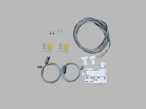 LED2 7238901 NOLI II závěsný adaptér do 3f lišty, W ON/OFF, DT, ZBTW, CSTW