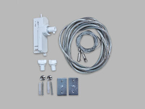 LED2 7319301 LINO závěsný adaptér do 3f lišty, W DALI, DALI TW