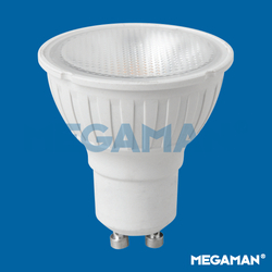 MEGAMAN LED reflector PAR16 5.5W/50W GU10 4000K 500lm/35° Dim 25Y LR4605.5dDG/CW/WFL