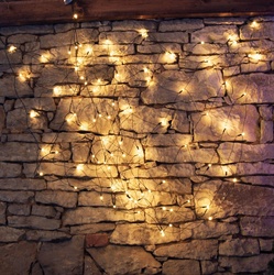 DecoLED LED světelná síť - 2x 1,5 m, teple bílá, 90 diod 4