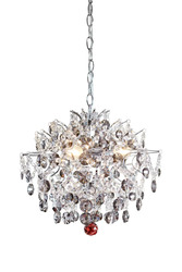 Markslöjd Hidden Gem lustr chrom 40 cm