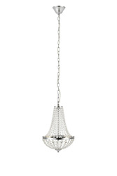 Markslöjd Gränsö lustr chrom 30 cm do koupelny