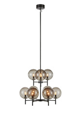 Markslöjd Crown závěsné svítidlo černé