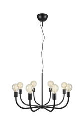 Markslöjd Amistoso závěsné svítidlo černé 8 lamp