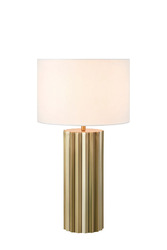 Markslöjd stolní lampa Hashira, starožitná mosaz