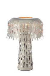 Markslöjd stolní lampa Verbera šedá