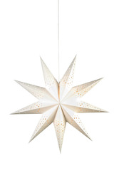 Markslöjd Solvalla bílá závěsná hvězda 75 cm