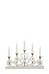 Markslöjd Eneby bílý svícen