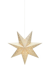 Markslöjd Solvalla závěsná zlatá hvězda 45 cm
