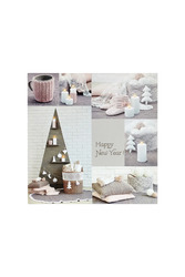 Markslöjd Canvas LED vánoční obraz 50x50 cm