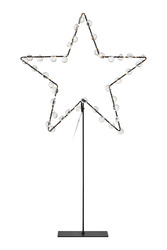 Markslöjd Wivi černá hvězda na stůl