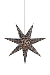 Markslöjd Karla černá závěsná hvězda 75 cm