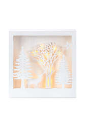 Markslöjd Folkabo bílá dekorace