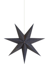 Markslöjd Baroque modrá závěsná hvězda 75 cm