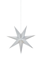 Markslöjd Glitter stříbrná závěsná hvězda 45 cm