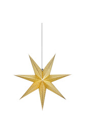 Markslöjd Glitter zlatá závěsná hvězda 45 cm