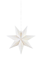 Markslöjd Blank bílá závěsná hvězda 45 cm