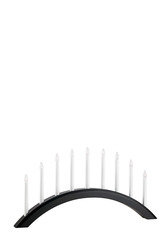 Markslöjd Avento černý vánoční svícen 9 žárovek