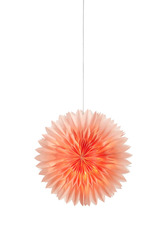 Markslöjd Solina růžová závěsná hvězda 60 cm