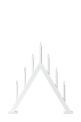 Markslöjd Ariele adventní bílý svícen 54 cm