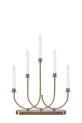 Markslöjd Soro adventní mosazný vánoční svícen