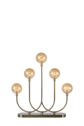 Markslöjd Enys mosazný a jantarový vánoční svícen