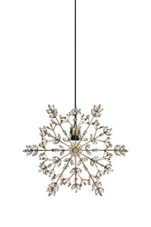 Markslöjd Fiocco závěsná hvězda ze starožitné mosazi