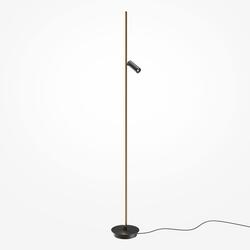 MAYTONI Stojací lampa Thin 3000K 14W MOD395FL-L28B3K