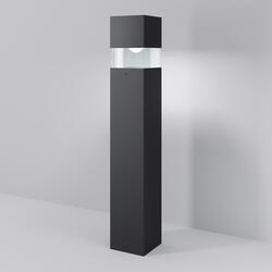 MAYTONI Venkovní stojací svítidlo Quadra 3000K 15W IP 65 O143FL-L15BK