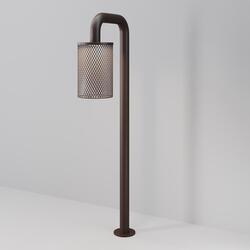 MAYTONI Venkovní stojací svítidlo Latticea 3000K 6W IP 65 O166FL-L6BRK