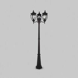 MAYTONI Venkovní svítidlo Fleur O414FL-03BZ