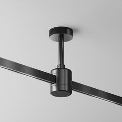 MAYTONI Upevnění ke stropu s prodlužovací spojkou krátké 78 mm pro magnetickou lištu 24 V Flarity TRA156C-IPC1-B