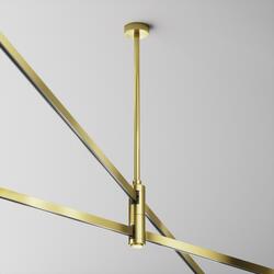 MAYTONI Upevnění ke stropu dvojité střední 300 mm pro magnetickou lištu 24 V Flarity TRA158C-D1-BS