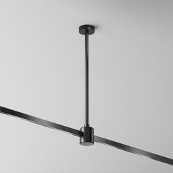 MAYTONI Upevnění ke stropu střední 300 mm s prodlužovací spojkou pro magnetickou lištu 24 V Flarity TRA158C-IPC1-B