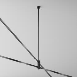 MAYTONI Upevnění ke stropu dvojité dlouhé 700 mm pro magnetickou lištu 24 V Flarity TRA159C-D1-B