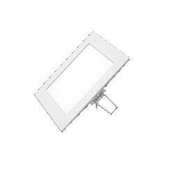 NBB RIKI-V LED 230-240V 6W 3000K, bílé, pr.120mm IP40 253420110