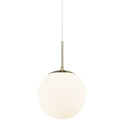 NORDLUX závěsné svítídlo Grant 25 25W E27 mosaz opál 2010563035