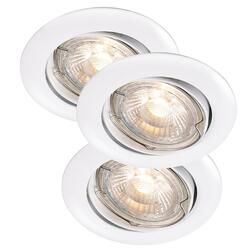 NORDLUX vestavné svítidlo Recess 3-Kit LED COB 3x3W GU10 bílá 84650001