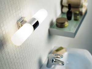 NORDLUX Tangens Double nástěnné svítidlo do koupelny chrom 17141029