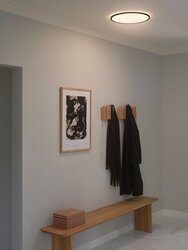 NORDLUX Oja 42 IP54 3000/4000K DIM stropní svítidlo černá 2210666103